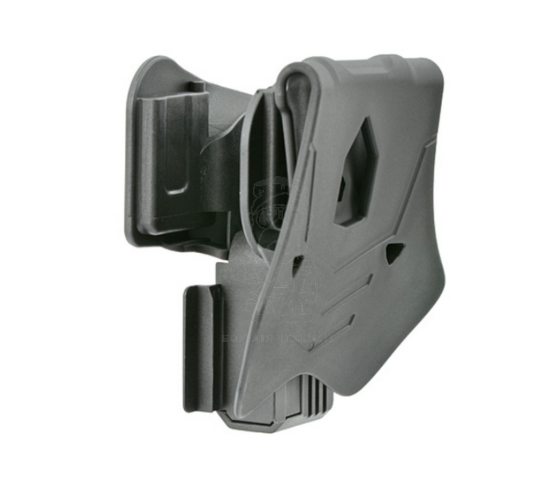 Amomax Open Airsoft Holster for Pistols with RIS Rail Fondina by Amomax