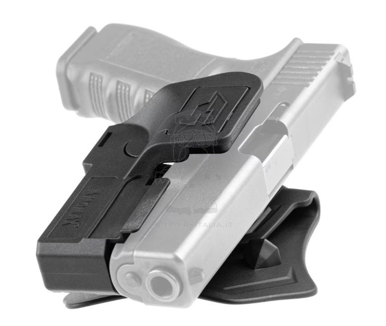 Amomax Open Airsoft Holster for Pistols with RIS Rail Fondina by Amomax