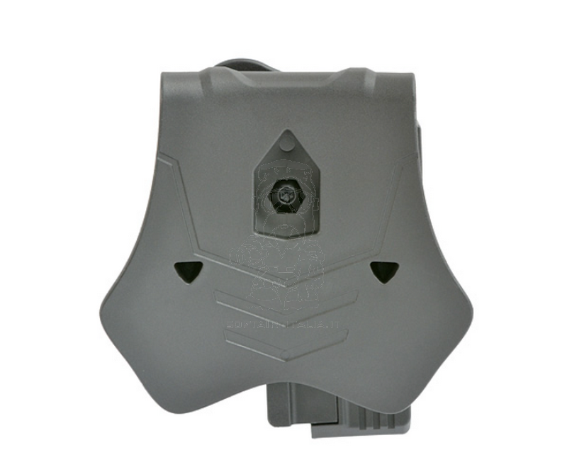 Amomax Open Airsoft Holster for Pistols with RIS Rail Fondina by Amomax