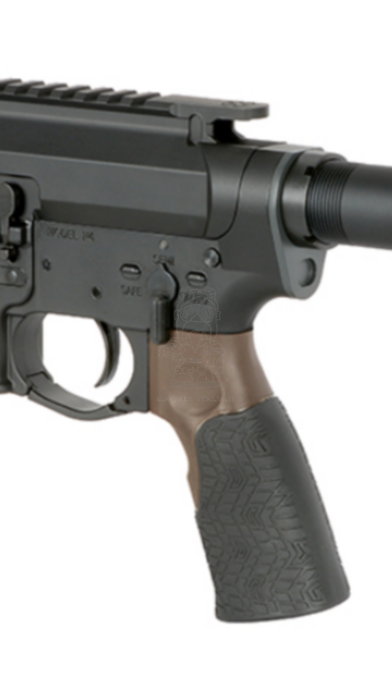 AR15 - M4 DD Type EMG Licensed Brown 20° Angle Pistol Grip by EMG