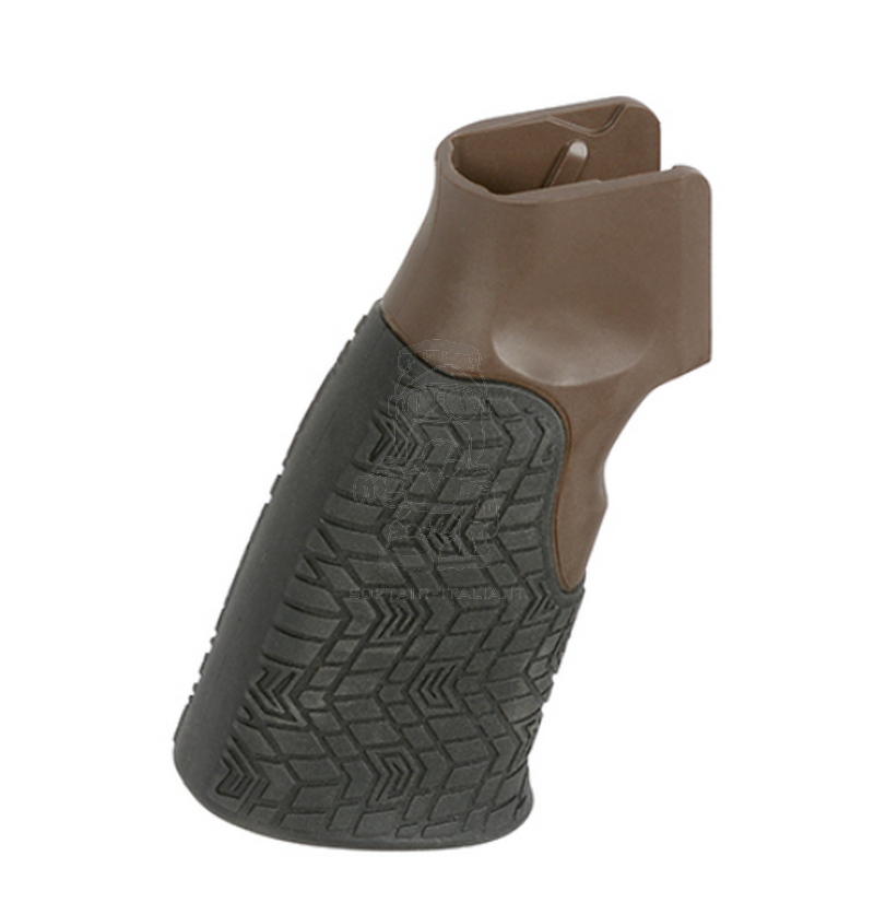 AR15 - M4 DD Type EMG Licensed Brown 20° Angle Pistol Grip by EMG