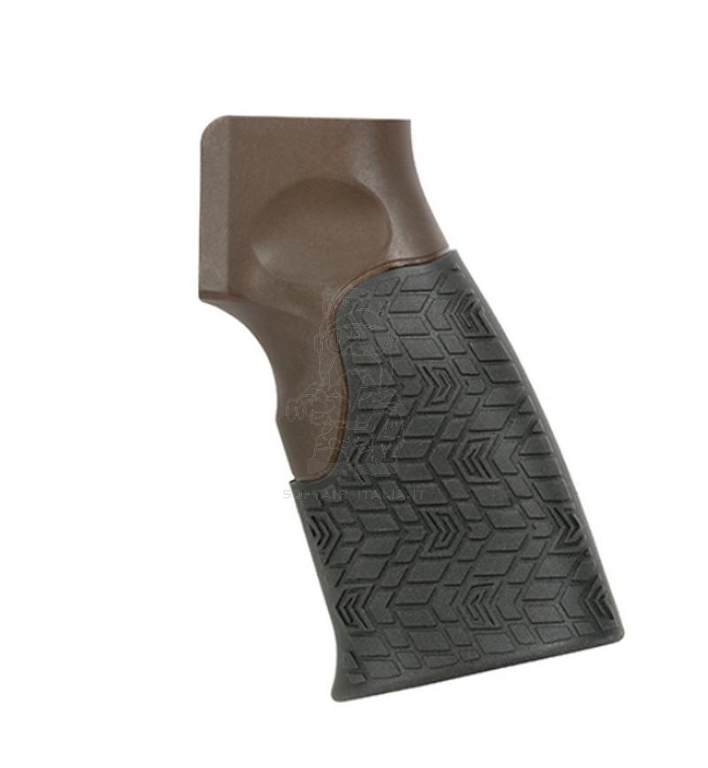 AR15 - M4 DD Type EMG Licensed Brown 20° Angle Pistol Grip by EMG