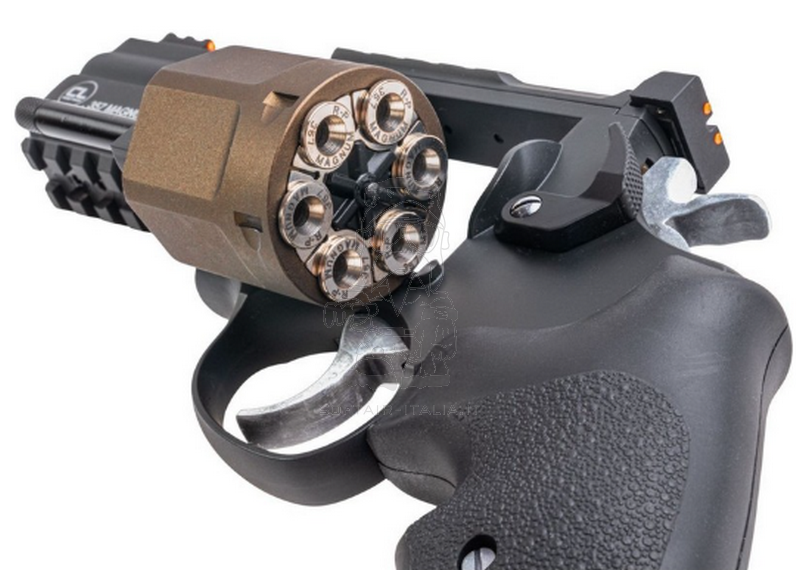 Ares .357 CL Project Revolver Combat Version Matte Black and Bronze Finish by Ares