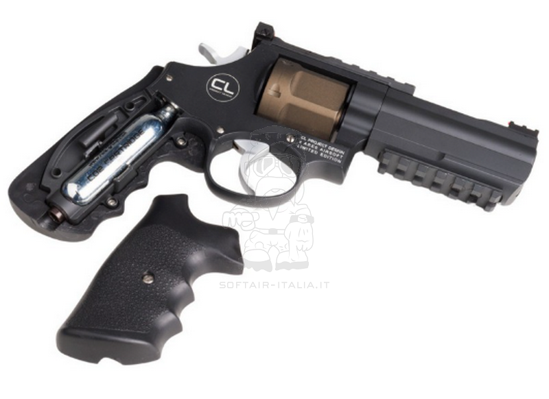 Ares .357 CL Project Revolver Combat Version Matte Black and Bronze Finish by Ares