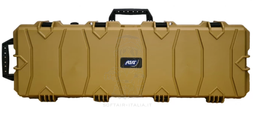 ASG Hard IP67 Rifle Tan Case 100 x 35 x 14cm. Valigia Rigida by ASG