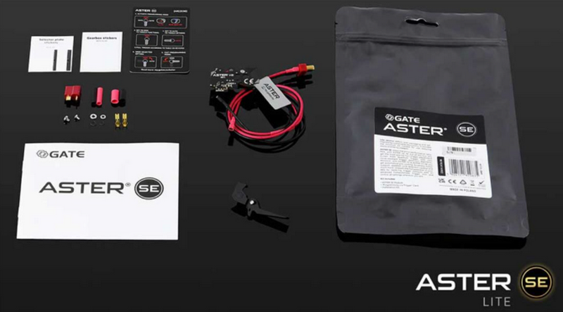 ASTER V2 SX Expert + Quantum Trigger Rear Wired by Gate