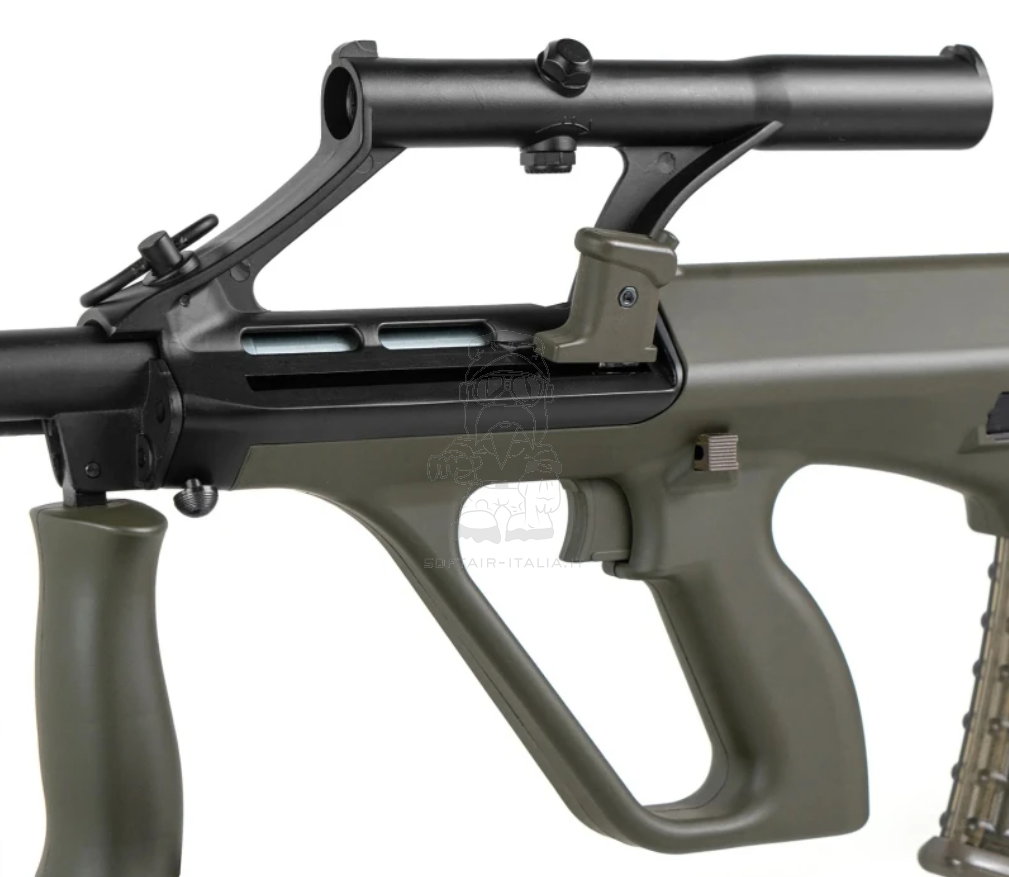 AUG A1 SSR77 Long & Shorty OD ETU Miltary Version 11,1v Li-Po Ready by Novritsch