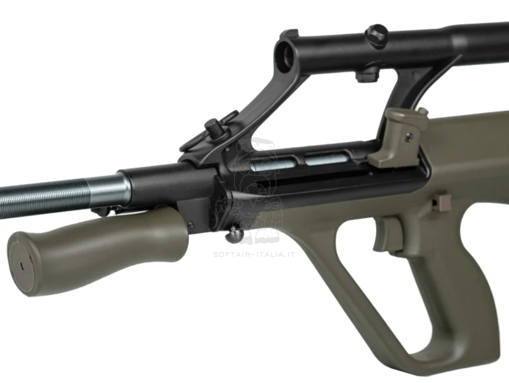 AUG A1 SSR77 Long & Shorty OD ETU Miltary Version 11,1v Li-Po Ready by Novritsch