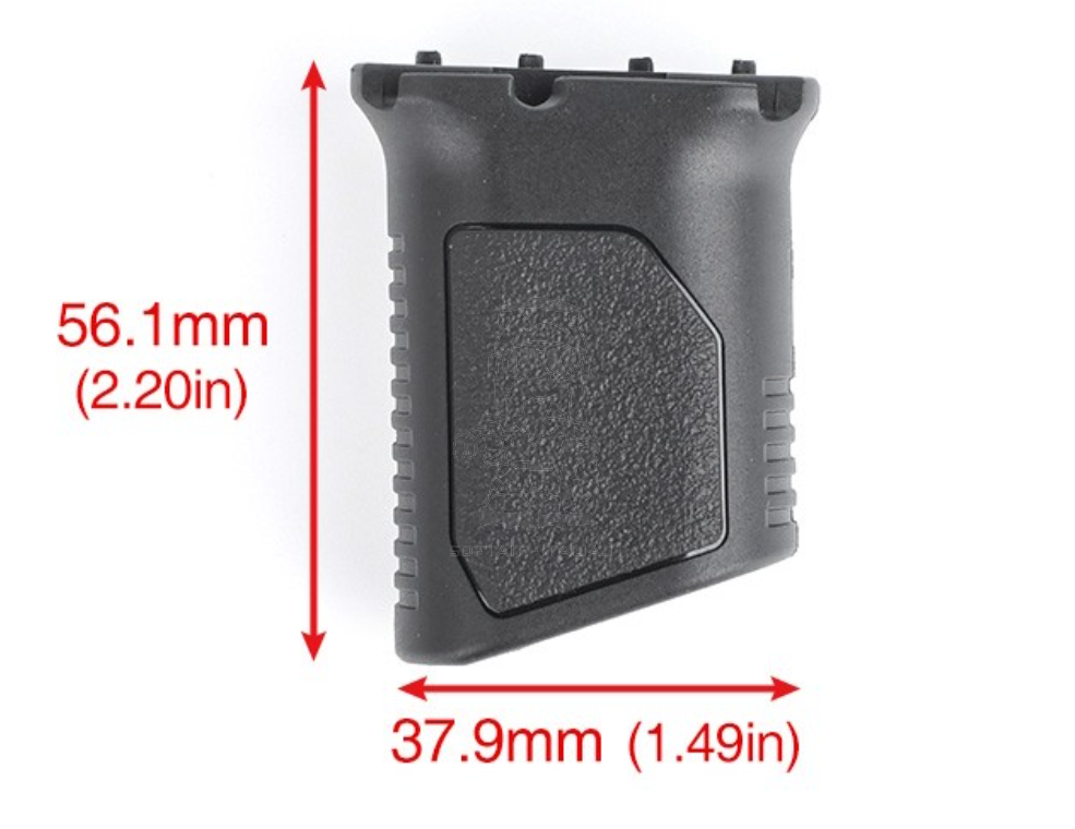 AVG Vertical Forward Grip Torch - Laser Cables Ready KeyMod & M-Lok Compatible by MP