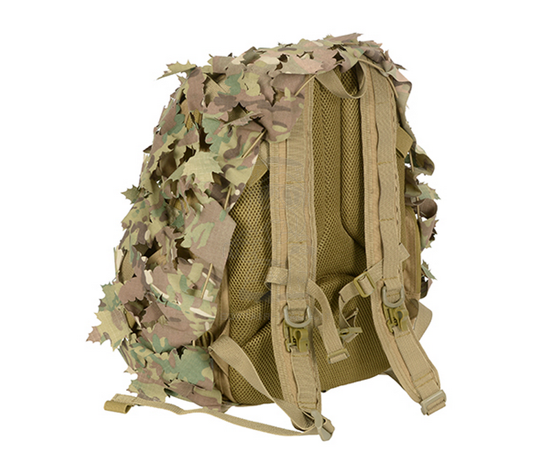 BackPack Camo Cover 3D Laser Cut 20 > 40L MC Multicamo Black by 8Fields