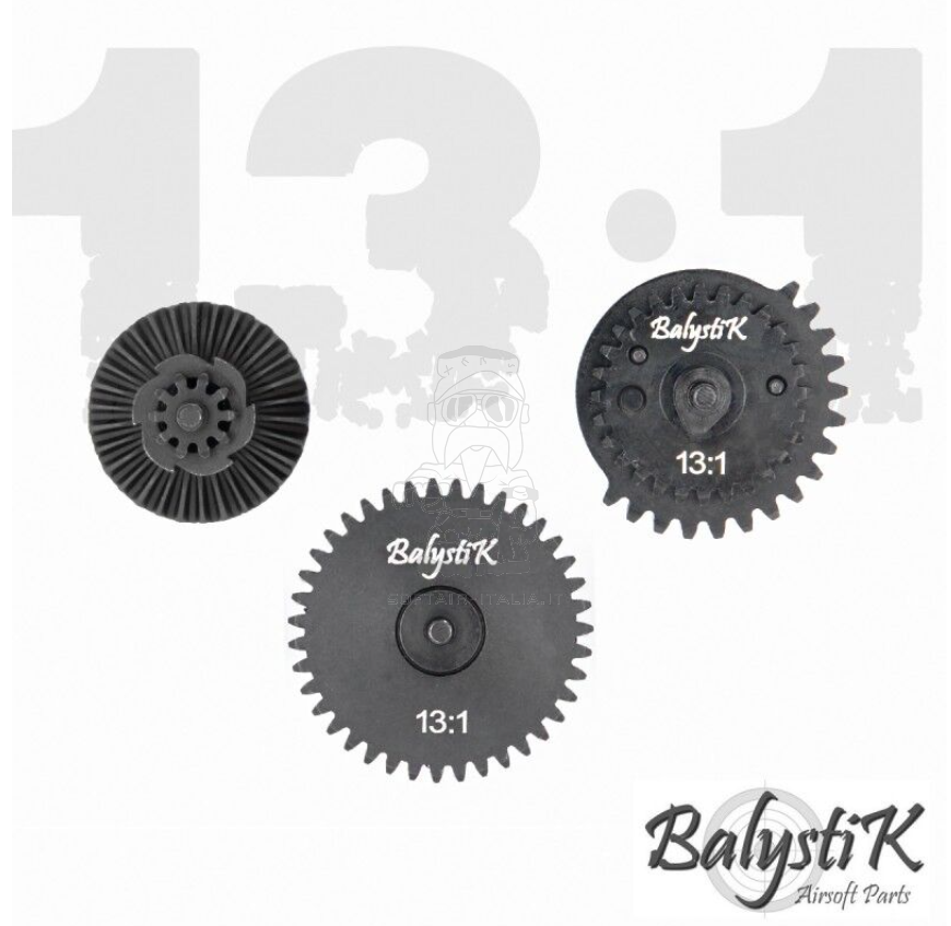 Balystic 13:1 Steel CNC High Speed Gear Set by Balystic