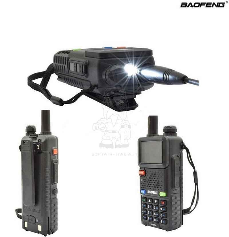 Baofeng Dual Band Radio Ricetrasmittente VHF/UHF AM/FM Modello UV-5RH by Baofeng