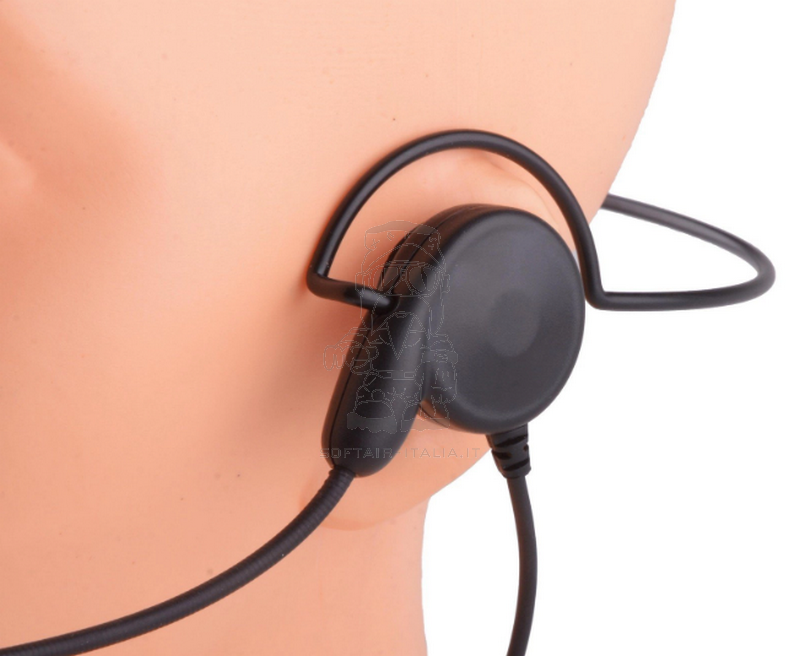 Baofeng Headset PTT Auricolare con Microfono Attacco KenWood by Baofeng