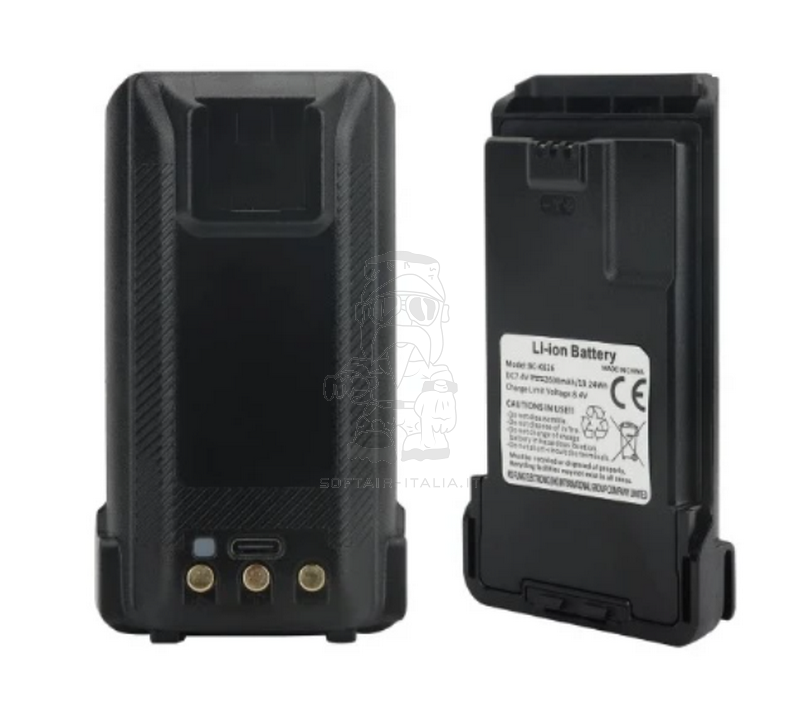 Baofeng UV-K61 2600mAh USB-C Li-Ion Rechargeable Battery by Baofeng