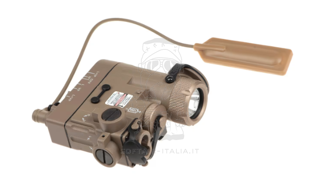 DBAL eMkII TAN Laser Green - Red & Torch Illuminator by WADSN