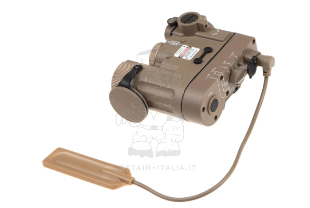 DBAL eMkII TAN Laser Green - Red & Torch Illuminator by WADSN