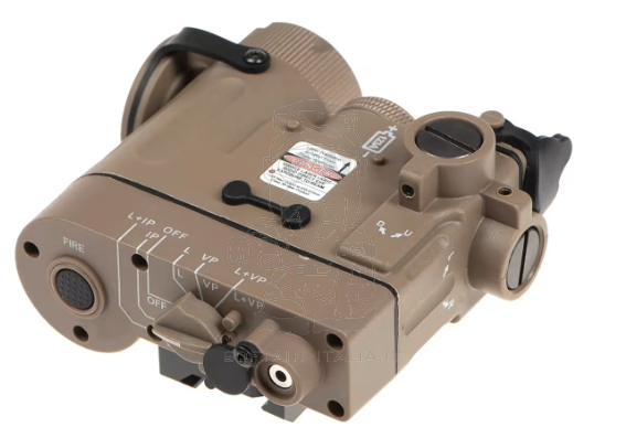 DBAL eMkII TAN Laser Green - Red & Torch Illuminator by WADSN