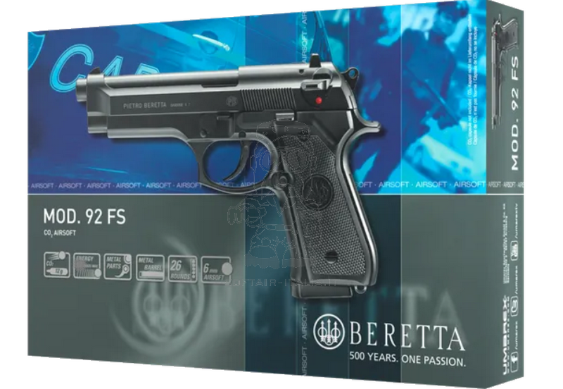 Beretta Mod. 92 FS Military Co2 NBB by Umarex