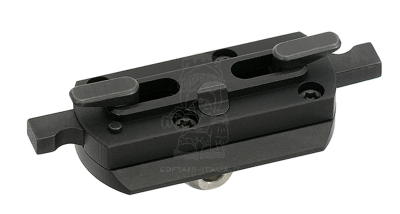 Bipod Mlock QD Quick Mount Aluminum Adapter Adattaore Bipiede by Cyma
