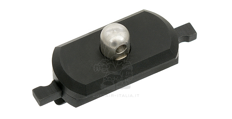 Bipod Mlock QD Quick Mount Aluminum Adapter Adattaore Bipiede by Cyma