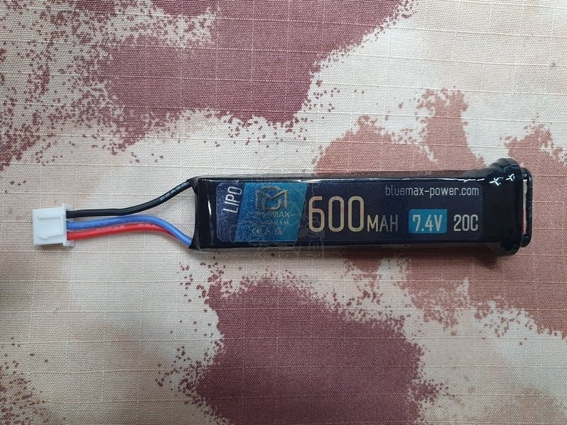 BlueMax MP7 - AEP - Scorpion - MAC10 7,4v x 600mah 20c by BlueMax