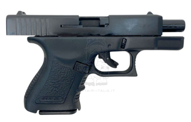 Bruni Blank Fire MiniGap 9mm. Pistola a Salve G26 Replica by Bruni