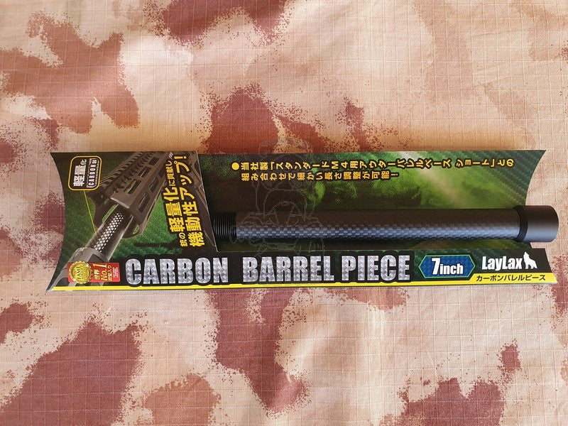 Carbon 7inch Outer Barrel Extension Piece Canna - Prolunga Esterna in Carbonio 7" by Laylax First Factory