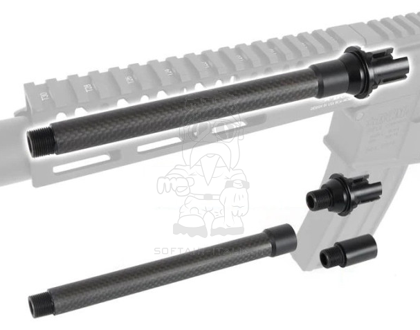 Carbon 7inch Outer Barrel Extension Piece Canna - Prolunga Esterna in Carbonio 7" by Laylax First Factory