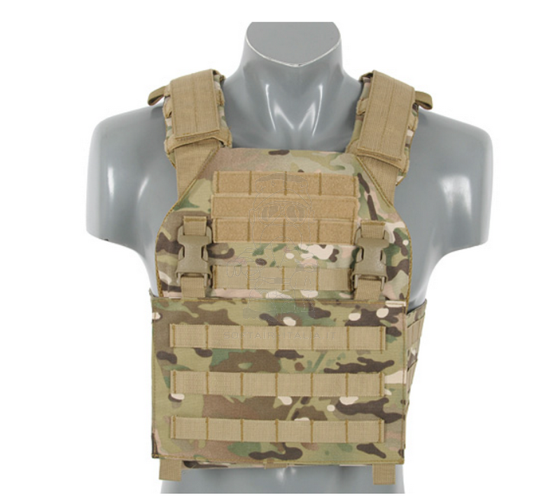 Cummerbund MC Multicamo Buckle Up Assault Plate Carrier by 8Fields