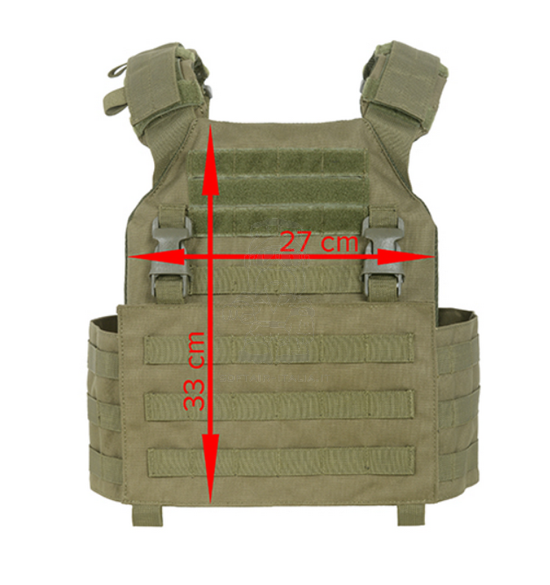 Cummerbund MC Multicamo Buckle Up Assault Plate Carrier by 8Fields