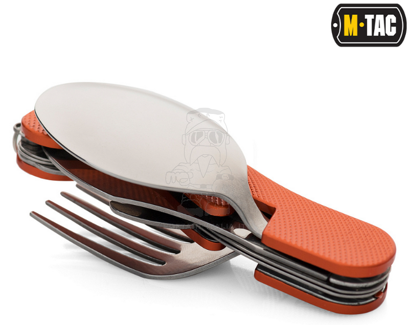 Cutlery Folding Two-piece Cutlery Set by M-TAC