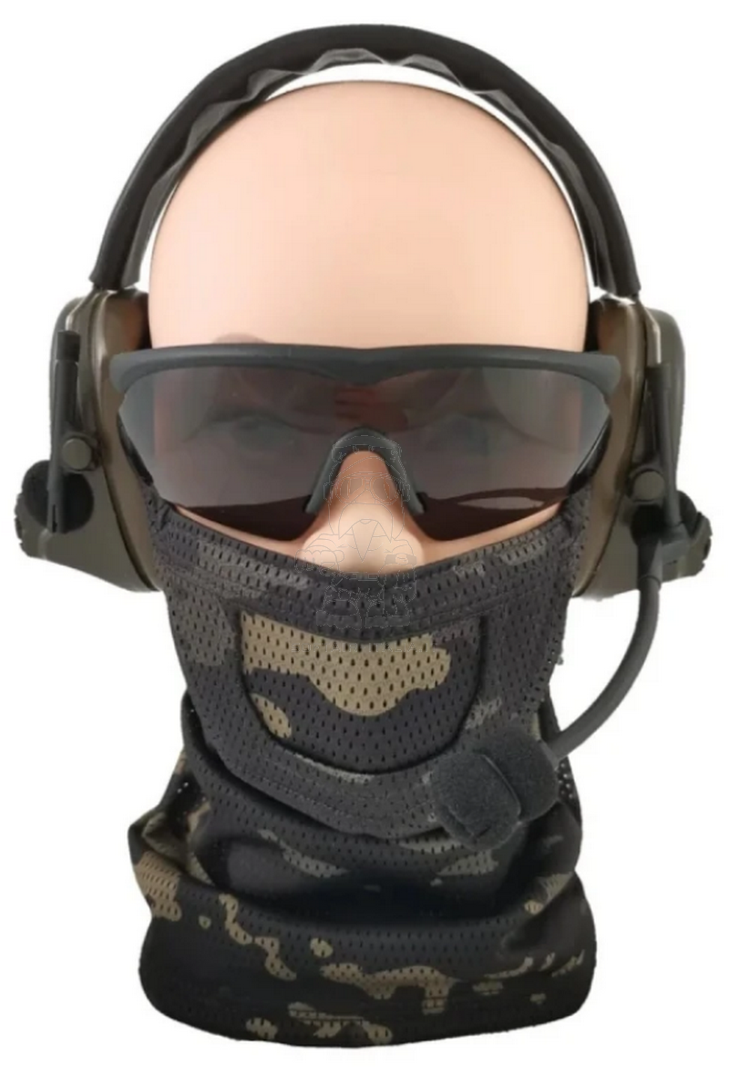 Cygnus Armory Gen2 Neck Gaiter Face Warrior MC Multicam Black by Cygnus Armory