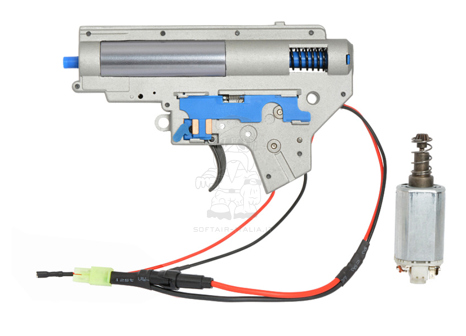 Cyma 8mm. V2 Complete GearBox Completo con Motorino by Cyma