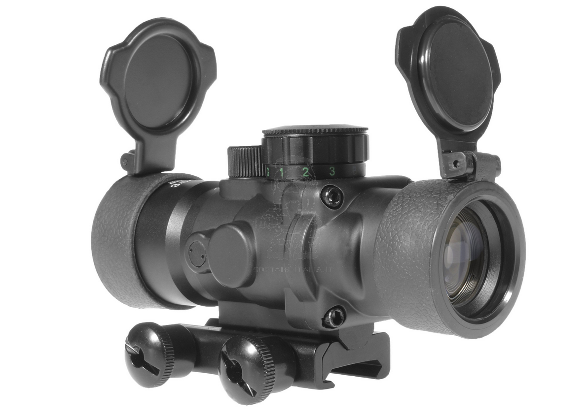 Delta Armory 3,5x30 Compact Optic w.Red - Green & Blue Target Ottica Compatta a Zoom Fisso by Delta Armory