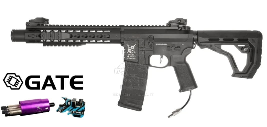 Delta Armory HPA Eagle KeyMod 10" Alpha GATE Pulsar D - Aster II M4 - AR15 by Delta Armory