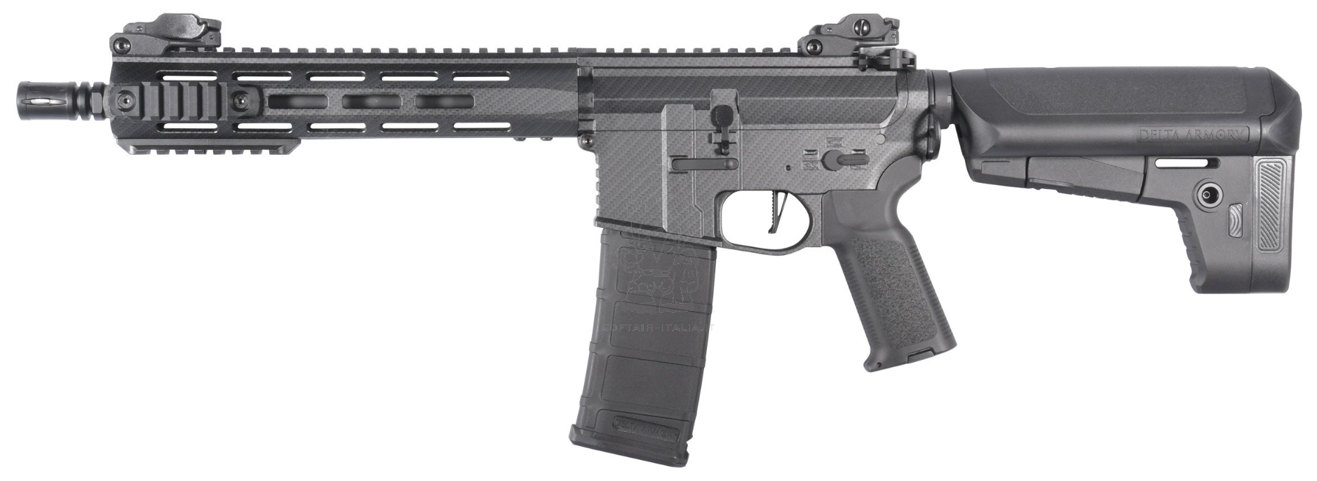 Delta Armory M4 - AR15 M-LOK 10" CARBON Look AEG by Delta Armory