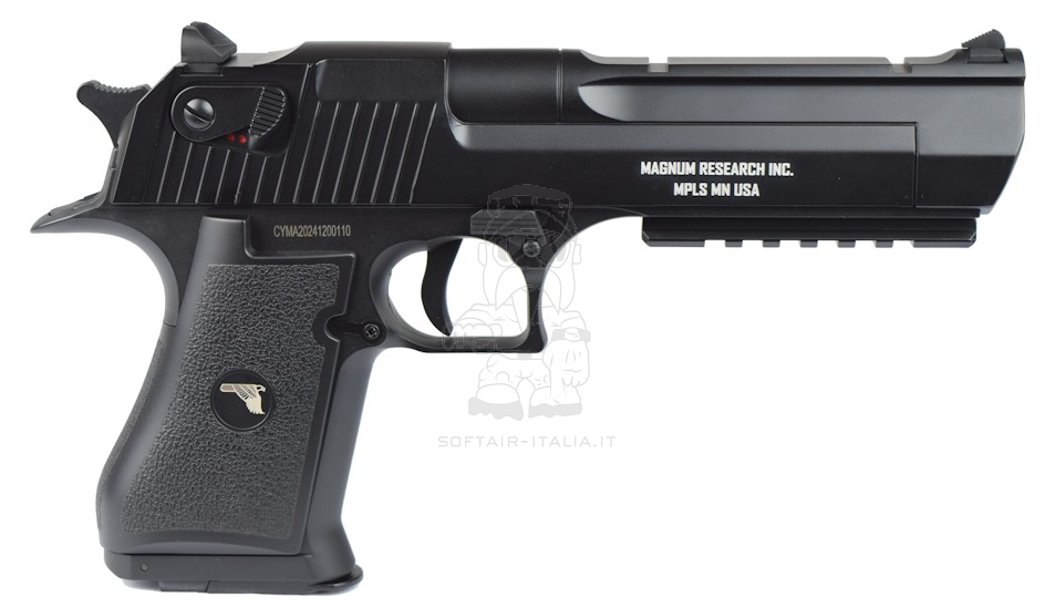 Desert Eagle .50AE Original Licensed Markings Mosfet AEP Upgraded Metal Slide Airsoft Electric Pistol by Cyma