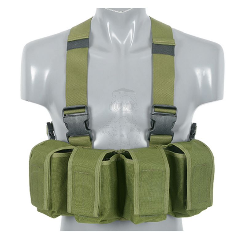 Devgru 90s SEAL Team Six Greenside Operations OD M4 - AK47 - G36 - M14 Chest Rig Cordura 500D by 8Fields