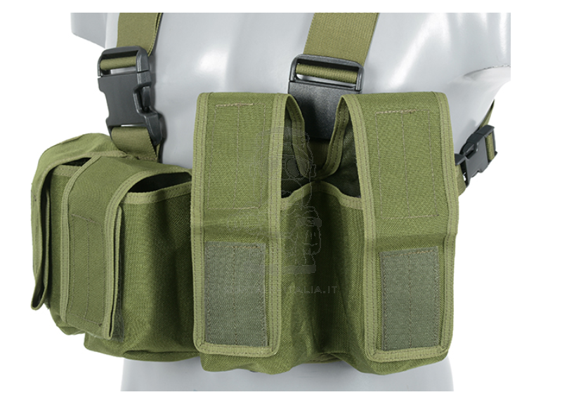 Devgru 90s SEAL Team Six Greenside Operations OD M4 - AK47 - G36 - M14 Chest Rig Cordura 500D by 8Fields