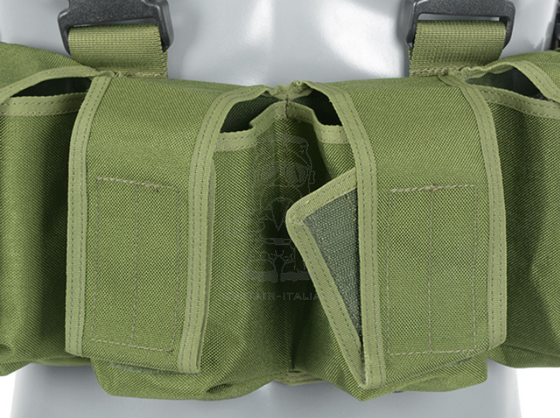 Devgru 90s SEAL Team Six Greenside Operations OD M4 - AK47 - G36 - M14 Chest Rig Cordura 500D by 8Fields