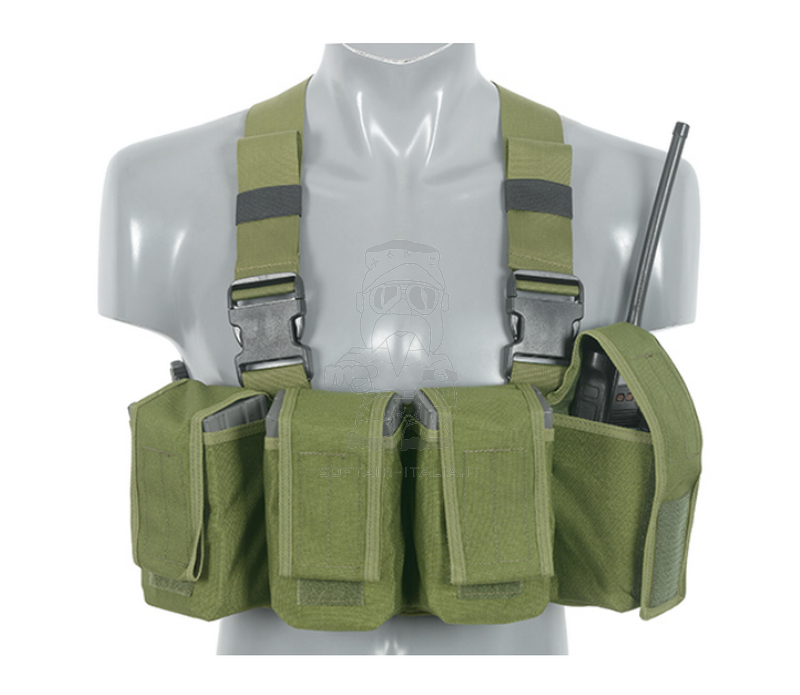 Devgru 90s SEAL Team Six Greenside Operations OD M4 - AK47 - G36 - M14 Chest Rig Cordura 500D by 8Fields