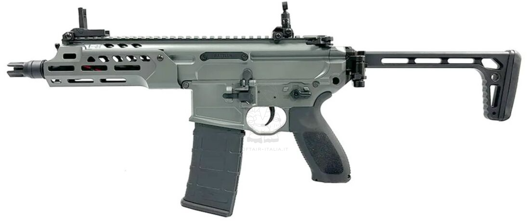 E&C MCX RATTLER Type 6.5" ETU AEG Grey Version by E&C