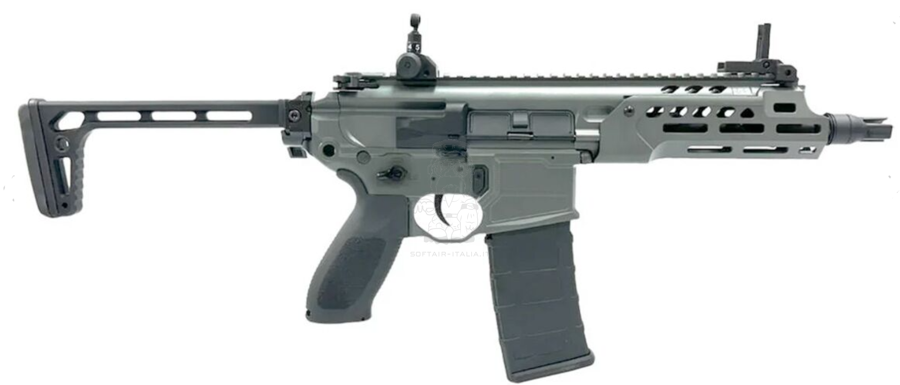 E&C MCX RATTLER Type 6.5" ETU AEG Grey Version by E&C