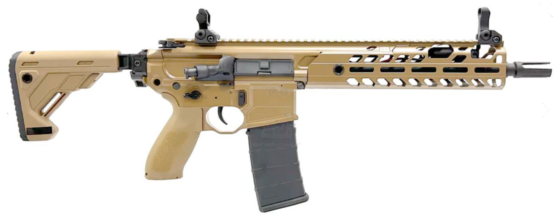 E&C MCX Virtus 10" Type ETU Folding Stock AEG FDE Flat Dark Earth Version by E&C