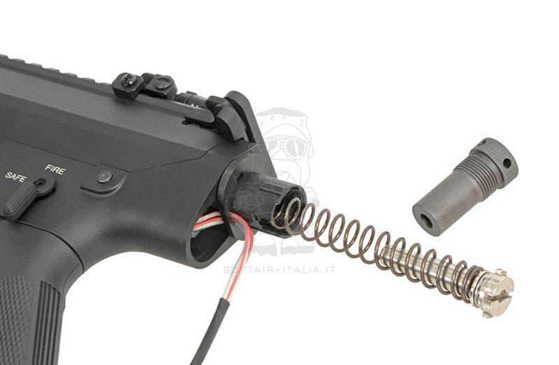 E&C SR25 - EC901 Desert Tan Dark Earth Semi Automatic Sniper Rifle AEG by E&C