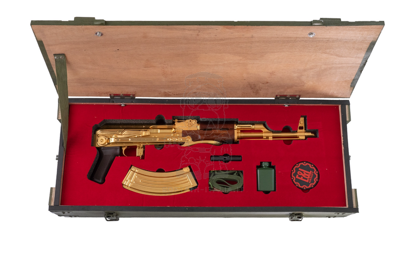 E&L AK47s AKMS Gold Plated 10 Years Anniversary Limited
