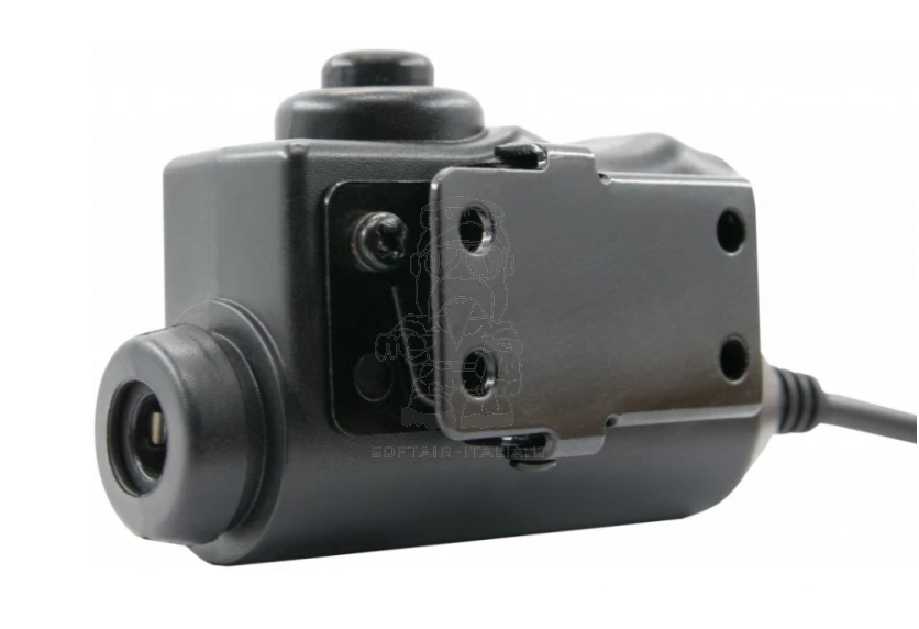 EARMOR Kenwood - Baofeng - Wouxun & Similars M51 PTT 2 Pin Connector MIL-STD 4-pin Nexus TP-120 / 7.0 NATO by Earmor