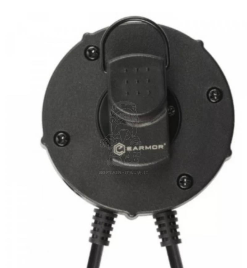 EARMOR M55 PTT Switch KenWood - Baofeng - Wouxun and Similars MIL-STD 4-Pin Nexus TP-120-7.0 NATO Plug for Earmor Headsets by Earmor