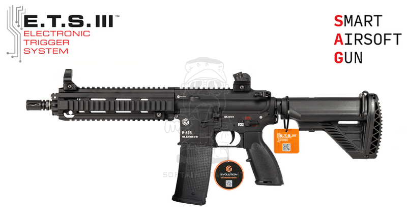 Evolution 416 Type E-416 CQB ETS 3 - Mosfet Full Metal AEG by Evolution Airsoft