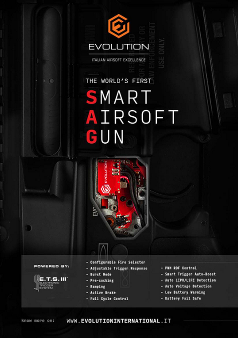 OFFERTE SPECIALI - SPECIAL OFFERS: Evolution M4 Recon S EMR S ETS 3 Mosfet Full Metal AEG by Evolution